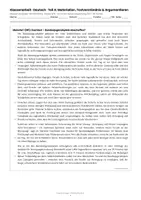 Vorschau - Arbeitsblätter - Klassenarbeit Deutsch RS BW Bundesjugendspiele Klasse 9/10 Textverständnis und Argumentieren Abschlussprüfung 2027 - Seite 1