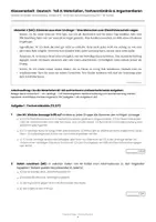 Vorschau - Arbeitsblätter - Klassenarbeit Deutsch RS BW Elternführerschein Klasse 9/10 Textverständnis und Argumentieren Abschlussprüfung 2027 - Seite 3