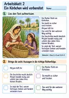 Vorschau - Arbeitsblätter - Mirjam ist mutig | Religion Klasse 3 Arbeitsblätter | Evangelische Religionslehre | 10 Arbeitsblätter als PDF - Seite 2