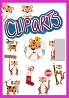 Vorschau - selbst erstellte Cliparts/Grafiken - Cliparts: Tiger für jede Gelegenheit - Deckblatt