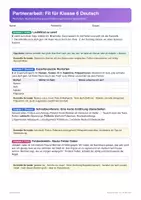 Vorschau - Unterrichtsreihen - Deutsch Klasse 6 komplett | Grammatik, Schreiben, Sagen & Gedichte | Arbeitshefte + Klassenarbeiten für das ganze Schuljahr | Lösungen zu allen Arbeitsheften - Seite 2