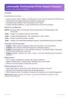 Vorschau - Unterrichtsreihen - Deutsch Klasse 6 komplett | Grammatik, Schreiben, Sagen & Gedichte | Arbeitshefte + Klassenarbeiten für das ganze Schuljahr | Lösungen zu allen Arbeitsheften - Seite 3