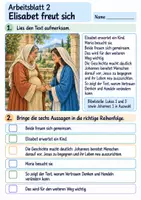 Vorschau - Arbeitsblätter - Johannes bereitet den Weg | Religion Klasse 3 Arbeitsblätter | Evangelische Religionslehre | 10 Arbeitsblätter als PDF - Seite 2