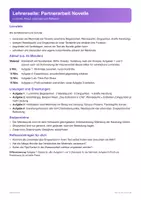 Vorschau - Unterrichtsreihen - Novelle | Arbeitsheft + 2 Klassenarbeiten | Merkmale der Novelle, Wendepunkt, Dingsymbol, Kleist | Deutsch Klasse 9/10 | mit Lösungen - Seite 2