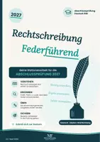 Vorschau - Unterrichtsreihen - Rechtschreibung & Zeichensetzung Stationenarbeit Deutsch Klasse 9/10 mit Lösungen – Abschlussprüfung 2027 Realschule BW | Federführend - Deckblatt