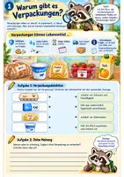 Vorschau - Arbeitsblätter - Gut verpackt? - Verpackungen unter der Lupe 3./4. Klasse - Seite 1