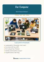 Vorschau - Arbeitsblätter - Der Computer – Lesespurgeschichte mit Rätselaufgaben (Klasse 7) - Seite 1