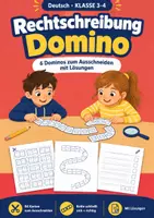 Vorschau - Arbeitsblätter - Rechtschreibung Domino Klasse 3-4 – Spiel - Deckblatt