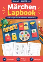 Vorschau - Arbeitsblätter - Märchen Lapbook Klasse 3-4 – Faltbuch - Deckblatt