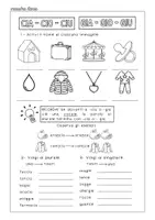 anteprima - Esercizi - Suoni Duri e Dolci di C-G - classe 2^ - maestra Ilaria - Pagina 2