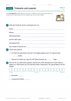 Vorschau - Arbeitsblätter - Lesetagebuch Klasse 5-6 – Vorlagen - Seite 3