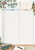 Vorschau - Arbeitsblätter - 🎁 FREEBIE – Vocabulary Tests Englisch | Klasse 5–10 - Seite 2