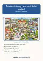 Vorschau - Mal- und Bastelvorlagen - Arbeit und Leistung – was macht Arbeit wertvoll? – Lesespurgeschichte mit Rätselaufgaben (Klasse 9) - Seite 1