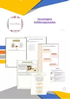 Vorschau - Stundenentwürfe - Einführungsstunden der Reihe- Gerechtigkeit muss sein - Deckblatt