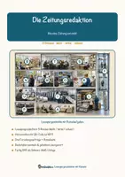 Vorschau - Arbeitsblätter - Die Zeitungsredaktion – Lesespurgeschichte mit Rätselaufgaben (Klasse 8) - Seite 1