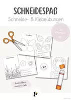 Vorschau - Arbeitsblätter - Schneidespaß | 30 Schneide- und Klebeübungen für die Grundschule - Deckblatt