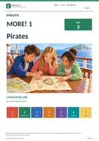 Vorschau - Stundenentwürfe - MORE! 1 Unit 3 (LP 2023) • ENGLIVA LANGUAGE LAB: Pirates – Possession Forms & Body Words - Deckblatt