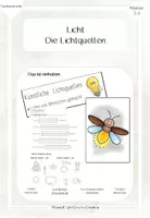 Vorschau - Arbeitsblätter - Materialpaket - Licht und Schatten - Seite 1