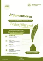 Vorschau - Arbeitsblätter - Argumentieren Gesundheit & Genuss | Abschlussprüfung Deutsch 2027 RS BW | 5 Hefte zum argumentativen Schreiben | Federführend - Seite 1