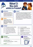 Vorschau - Spiele - Das geheime Abendtreffen Escape Room Klasse 5-6 - Seite 3