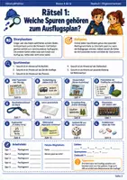 Vorschau - Spiele - Der verschwundene Ausflugsplan Escape Room Klasse 5 bis 6 Detektivfall in der Schule - Seite 2