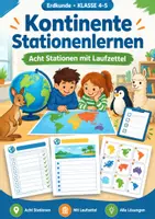 Vorschau - Arbeitsblätter - Orientierung, Komplettpaket Erdkunde, Klasse 4-6 - Seite 1