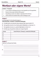 Vorschau - Arbeitsblätter - Zitieren und Paraphrasieren Basisscreening Klasse 9–10 - Seite 2