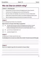 Vorschau - Arbeitsblätter - Zitieren und Paraphrasieren Basisscreening Klasse 9–10 - Seite 3