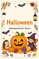 Vorschau - Arbeitsblätter - Halloween im Sachunterricht – Klasse 2 - Deckblatt