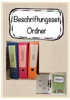Vorschau - Poster - Beschriftung und Deckblätter für Ordner - Deckblatt