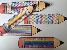 Vorschau - Mal- und Bastelvorlagen - Begrüßung neues Schuljahr - Geschenk - Deckblatt