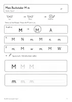 Vorschau - Unterrichtsreihen - Mein ABC Vertiefungsheft - Buchstaben festigen mit Hören, Sprechen und Schwingen - Seite 3