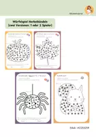 Vorschau - Arbeitsblätter - Würfelspiel Herbst (Bündeln): für 1 oder 2 Spieler - Deckblatt