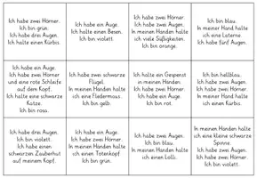Vorschau - Stationenlernen - Halloween: Gruseliges Monsterleserätsel - Seite 3