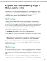 Voorbeeld - Forensic Taphonomy & Body Decomposition Postmortem Changes - Pagina 3