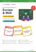 Vorschau - Test - Europa & Welt – Lernkarten Kl. 3–4 - Seite 1