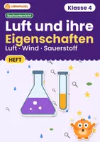 Vorschau - Arbeitsblätter - Sachunterricht Klasse 3 und 4 Bundle | Forscherhefte, Körper, Strom, Vulkane, Regenwald - Seite 1