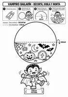 Vista previa - Hojas de trabajo - “Manualidades de Halloween para imprimir”. - página 3