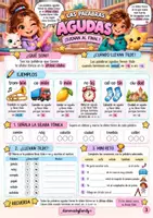Vista previa - Fichas informativas / Documentos de lectura - Tildes y Acentuación . Chuleta de repaso para 4º y 5º - página 3
