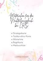 Vorschau - Anderer Materialtyp - Materialien für den Nachteilsausgleich bei LRS - Deckblatt