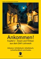 Vorschau - Unterrichtsreihen - Essen und Trinken! DaF-Lehrwerk Ankommen A1/A2 - Deckblatt
