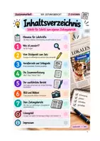 Vorschau - Stundenentwürfe - Der Zeitungsbericht – Stationenarbeit mit Formulierungshilfen - Seite 1