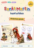Vorschau - Arbeitsblätter - Sankt Martin basal erleben | Basale Geschichte mit allen Sinnen, Taster-Sätze, Bildkarten, Laternenumzug | Förderschule - Deckblatt