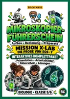 Vorschau - Stundenentwürfe - Mikroskopierführerschein Biologie – interaktives Komplettpaket zum Mikroskopieren | Aufbau, Bedienung & Präparate | Klasse 5/6 - Deckblatt