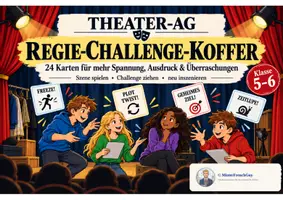 Vorschau - Bildkarten - Theater - Regie Challenge-Koffer 24 Karten - Deckblatt