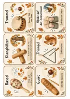Vorschau - Bildkarten - Klanggeschichte Kastanie im Herbst 🌰 | Klara, die kleine Kastanie | Grundschule 1.–2. Klasse - Seite 2