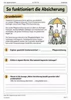 Vorschau - Stundenentwürfe - Pflegeversicherung verstehen – Pflegegrade, Pflegegeld & Pflegesachleistungen | AV/BFS/BK Sozialkunde - Seite 2
