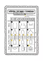 Vorschau - Spiele - Halloween: Würfeln, zeichnen, schneiden - Seite 3