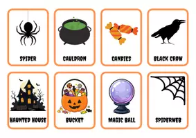 anteprima - Flashcard - Flashcards Halloween - CLIL - Pagina 1