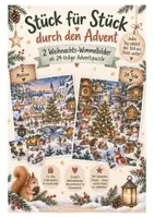Vorschau - Bildkarten - Adventskalender Weihnachten – 2 Wimmelbilder als 24-teiliges Puzzle | Kita & Grundschule - Deckblatt
